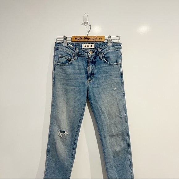 Amo Syd Straight Leg Relaxed Jean Keep it Real - Picture 10 of 10